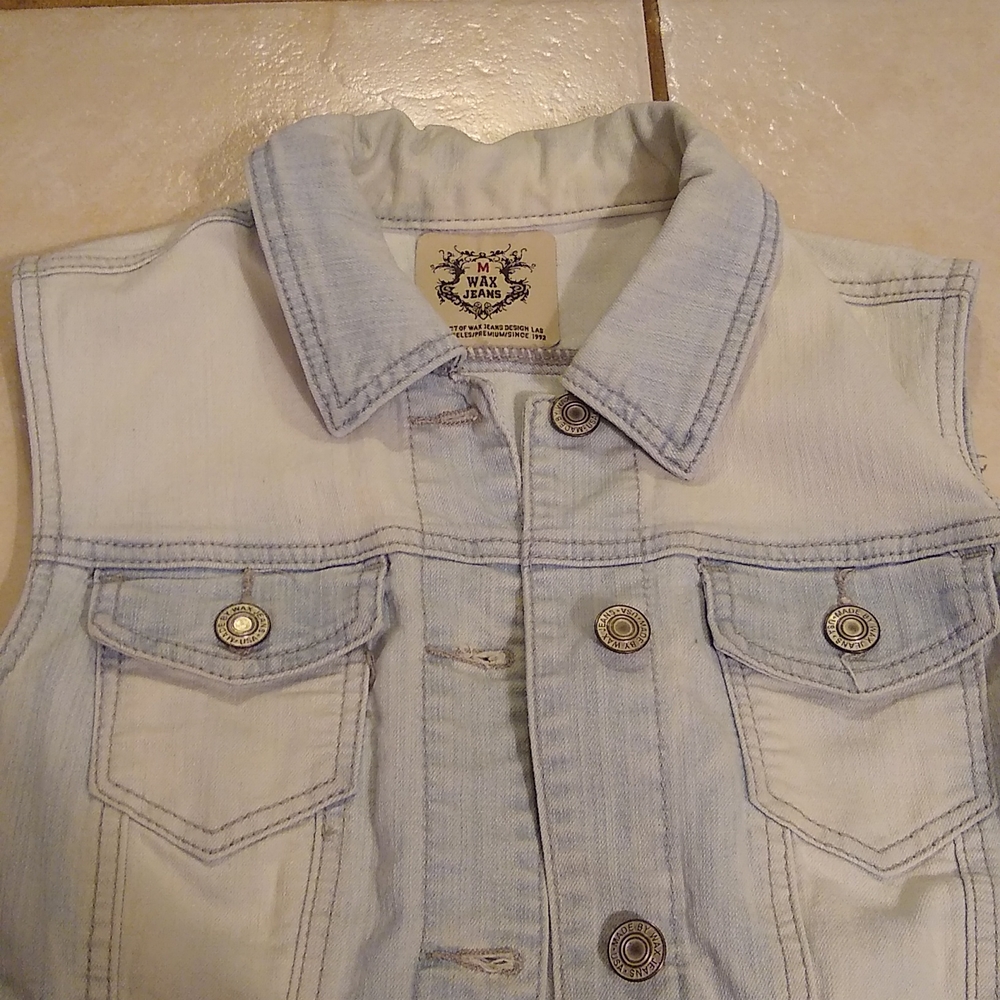 Jean vest - Picture 5 of 7